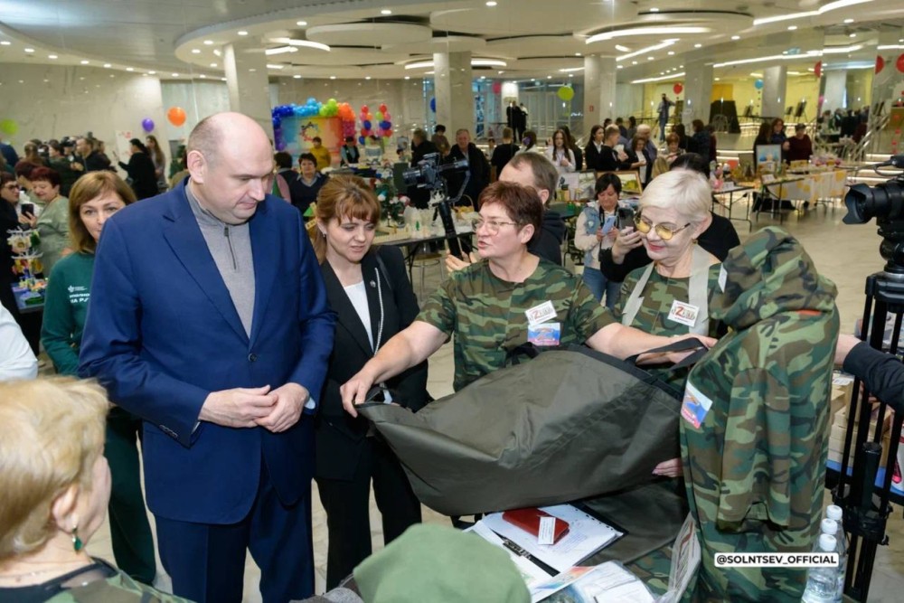 Солнцев передаст подарок от мастеров фестиваля "Вместе мы сможем больше!" на СВО