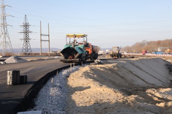 Ольгинская развязка в Нижнем Новгороде готова на 50%