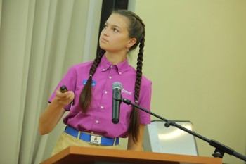 Нижегородские школьники презентовали в &quot;Артеке&quot; проект &quot;Культурный код Великих народов&quot;
