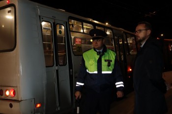 Рейды для контроля за вечерней работой общественного транспорта проводят в Нижнем Новгороде