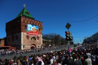 Более двух тысяч человек и 50 единиц военной техники примут участие в параде на главной площади Нижнего Новгорода 9 мая