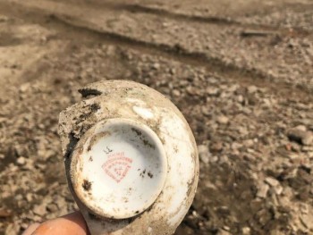 Древнюю булыжную мостовую обнаружили в Казани из-за обмеления Волги