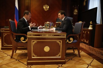 Дмитрий Медведев встретился с генеральным директором Почты России Николаем Подгузовым