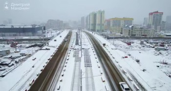 Улицу Карпинского открыли в техническом режиме в Перми