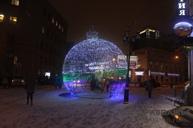 Лучшее праздничное оформление предприятий к Новому году выберут в Нижнем Новгороде