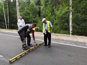 Ремонт подъездного пути к Зелёному городу завершён раньше срока