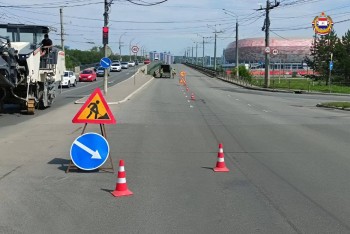 Ремонт дорог на Химмашевских мостах начали в Саранске