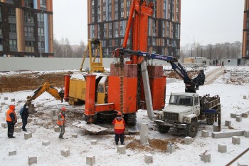 Строительство детсада на 177 мест в Ленинском районе Нижнего Новгорода идёт с опережением графика