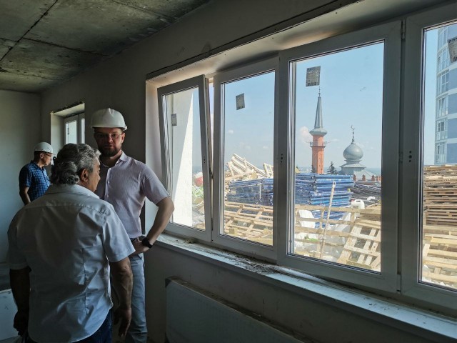 Проблемный ЖК "Парус" в Нижнем Новгороде достроят до конца года Проблемный ЖК "Парус" в Нижнем Новгороде достроят до конца года