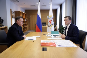 Дмитрий Патрушев и Глеб Никитин обсудили развитие нижегородского АПК 