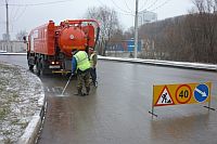 Повторная очистка колодцев ливневой канализации от мусора и ила выполнена в Чебоксарах