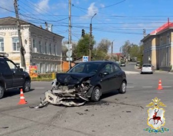 Три автомобиля столкнулись в Богородске Три автомобиля столкнулись в Богородске