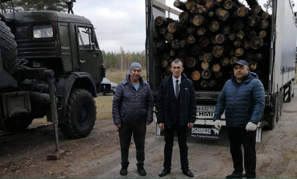 Чувашские лесничества передали партию лесоматериала на СВО