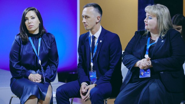 Нижегородский педагог Анастасия Клевкова встретилась с министром просвещения РФ Сергеем Кравцовым Нижегородский педагог Анастасия Клевкова встретилась с министром просвещения РФ Сергеем Кравцовым