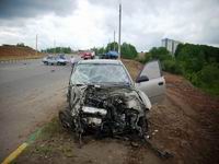 В Н.Новгороде в результате столкновения двух автомобилей пострадали три человека, в том числе 7-летний ребенок