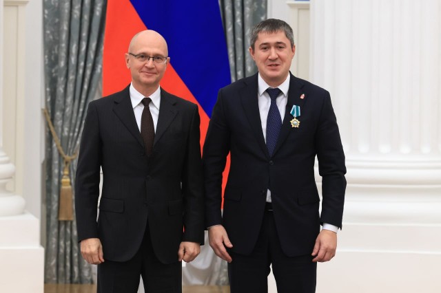 Пермский губернатор Дмитрий Махонин награждён орденом Дружбы