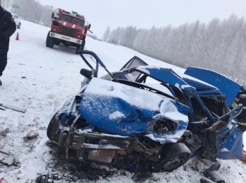 Один человек погиб и еще пятеро получили ранения в ДТП в Башкирии 19 января