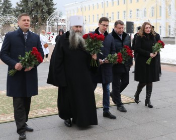 Олег Лавричев почтил память основателя Нижнего Новгорода князя Георгия Всеволодовича