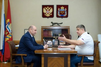 Евгений Солнцев встретился с руководителем &quot;Росавтодора&quot; 