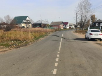 Подъезд к селу Мотызлей отремонтировали в Вознесенском районе Нижегородской области