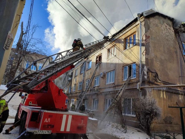 Ребёнок погиб при пожаре в центре Самары