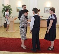 Награждение победителей городских школьных олимпиад в Н.Новгороде 