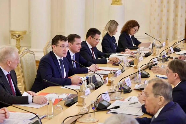 Глеб Никитин презентовал Сергею Лаврову нижегородский опыт работы с мигрантами Глеб Никитин презентовал Сергею Лаврову нижегородский опыт работы с мигрантами