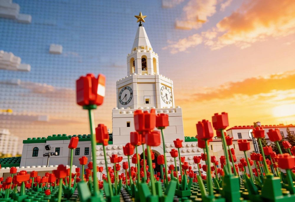 ИИ представил облик Казани в мире LEGO
