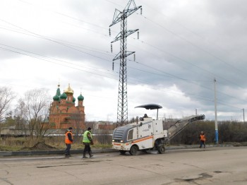 Ямочный ремонт в Арзамасе Нижегородской области начат на месяц раньше