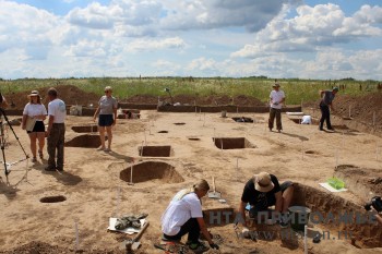 Археологические раскопки ведут в Вачском районе Нижегородской области