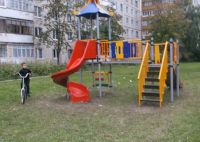 Еще почти 90 детских и спортплощадок построены во дворах города Чебоксары

