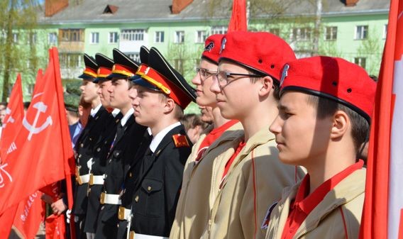 Патриотическая акция "Знамя Победы" стартовала в Дзержинске Нижегородской области