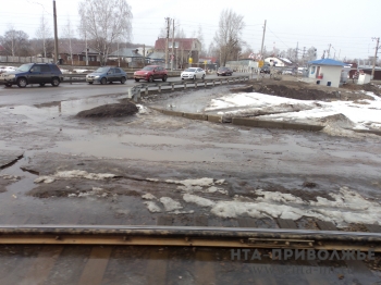 Девять машин откачивали воду с улиц Нижнего Новгорода 15 марта