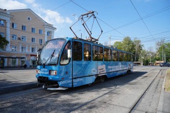 Новый &quot;Вагон Победы&quot; начал курсировать в Нижнем Новгороде