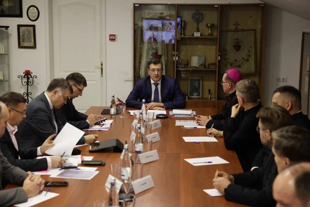 Глеб Никитин обсудил с Католической церковью развитие Студёного квартала в Нижнем Новгороде