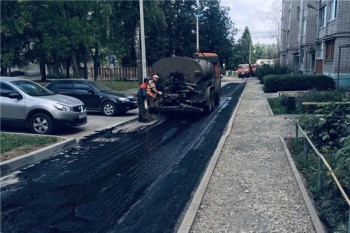 Благоустройство проводится в Южном посёлке Чебоксар