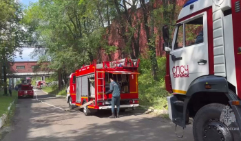 Пожар ликвидирован на территории завода "Резинотехника" в Саранске