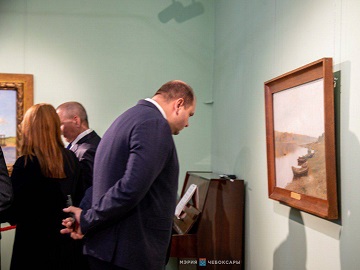 Выставка Исаака Левитана из собрания Третьяковки открылась в Чебоксарах Выставка Исаака Левитана из собрания Третьяковки открылась в Чебоксарах