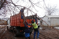 Сбор и вывоз мусора организованы на территории 33 гаражных формирований в Чебоксарах 