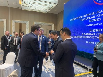 Глеб Никитин работает в составе делегации президента РФ в Узбекистане