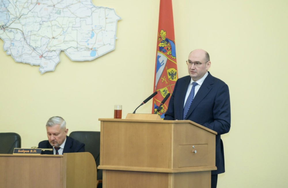 Оренбургский губернатор Евгений Солнцев выступил с ежегодным отчетом