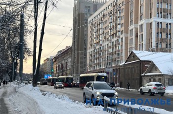 Движение трамваев парализовано на ул. Белинского в Нижнем Новгороде