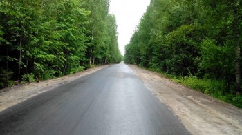 Подъезд к деревне Зубово отремонтировали в городском округе Семеновский Нижегородской области