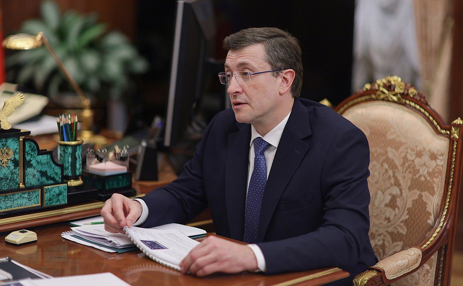 Глеб Никитин представил Путину проекты подготовки кадров