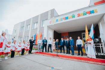 Новый детсад открыли в мкрн. Солнечный в Чебоксарах