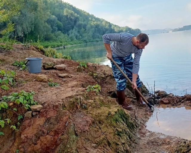 Кости мамонта и древнего бизона обнаружили в Нижегородской области
