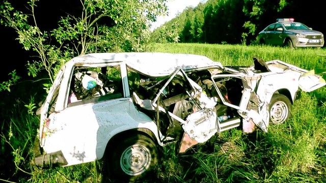 Семья из Коми пострадала на трассе  Нижний Новгород – Киров