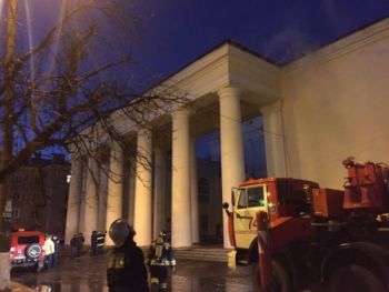 Пожар в ДК им. Орджоникидзе в Нижнем Новгороде локализован  