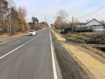 Девять автобусных остановок заменили на участке дороги Арья-Тонкино-Шаранга до границы с Марий Эл