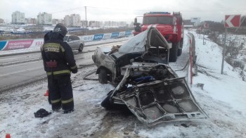 Мужчина погиб в тройном ДТП на трассе в Богородском районе Нижегородской области